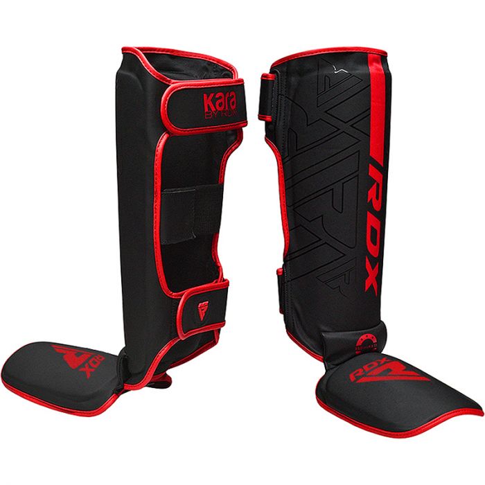 RDX kara f6 Shinguards black/red MMATeam.gr